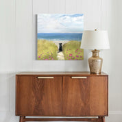 A Quiet Day at the Beach V2 Canvas Wrap