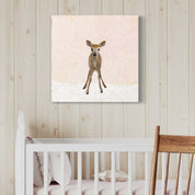 Baby Deer Canvas Wrap