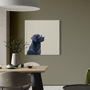 Black Lab Moment Canvas Wrap