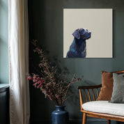 Black Lab Moment Canvas Wrap