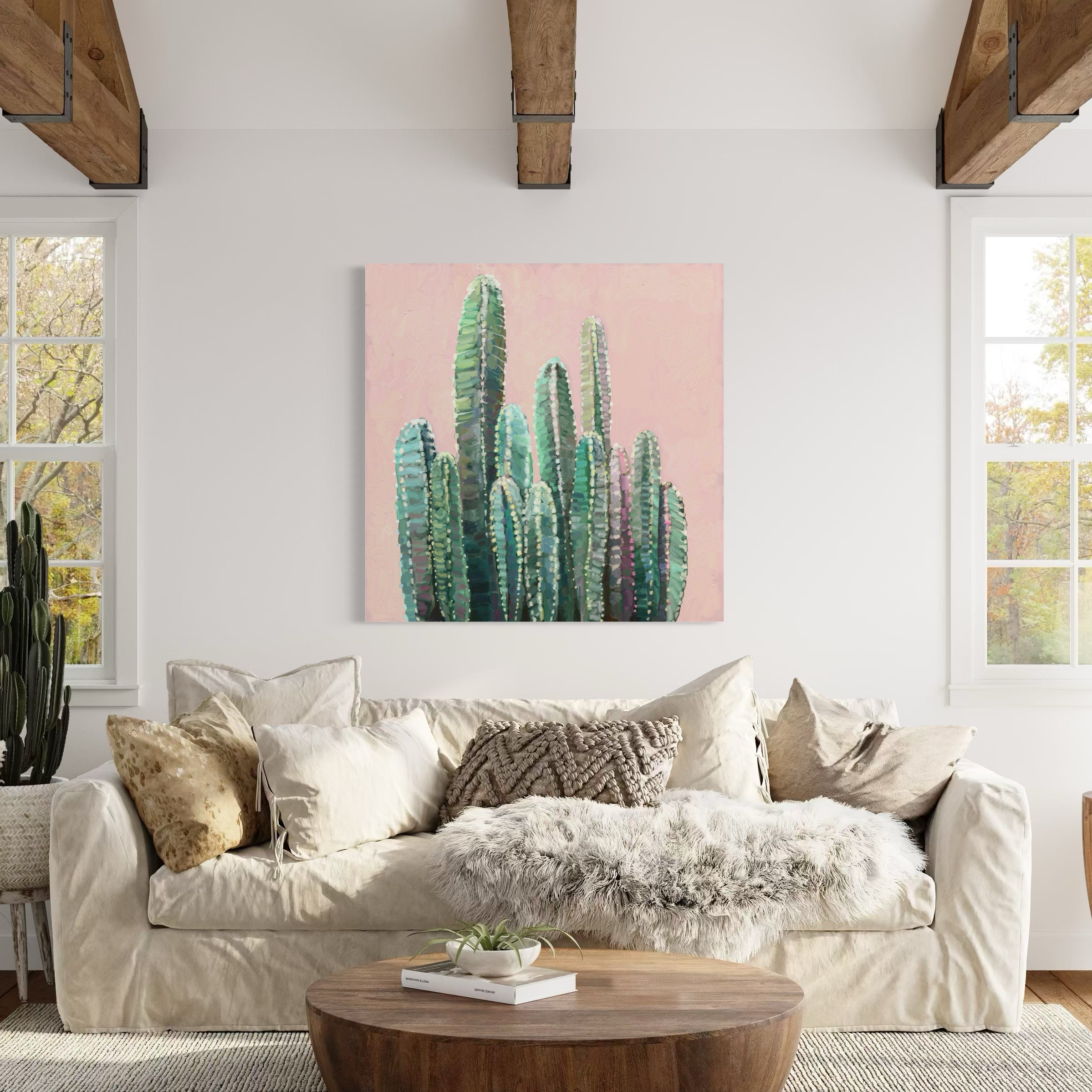 Cactus 7 Canvas Wrap
