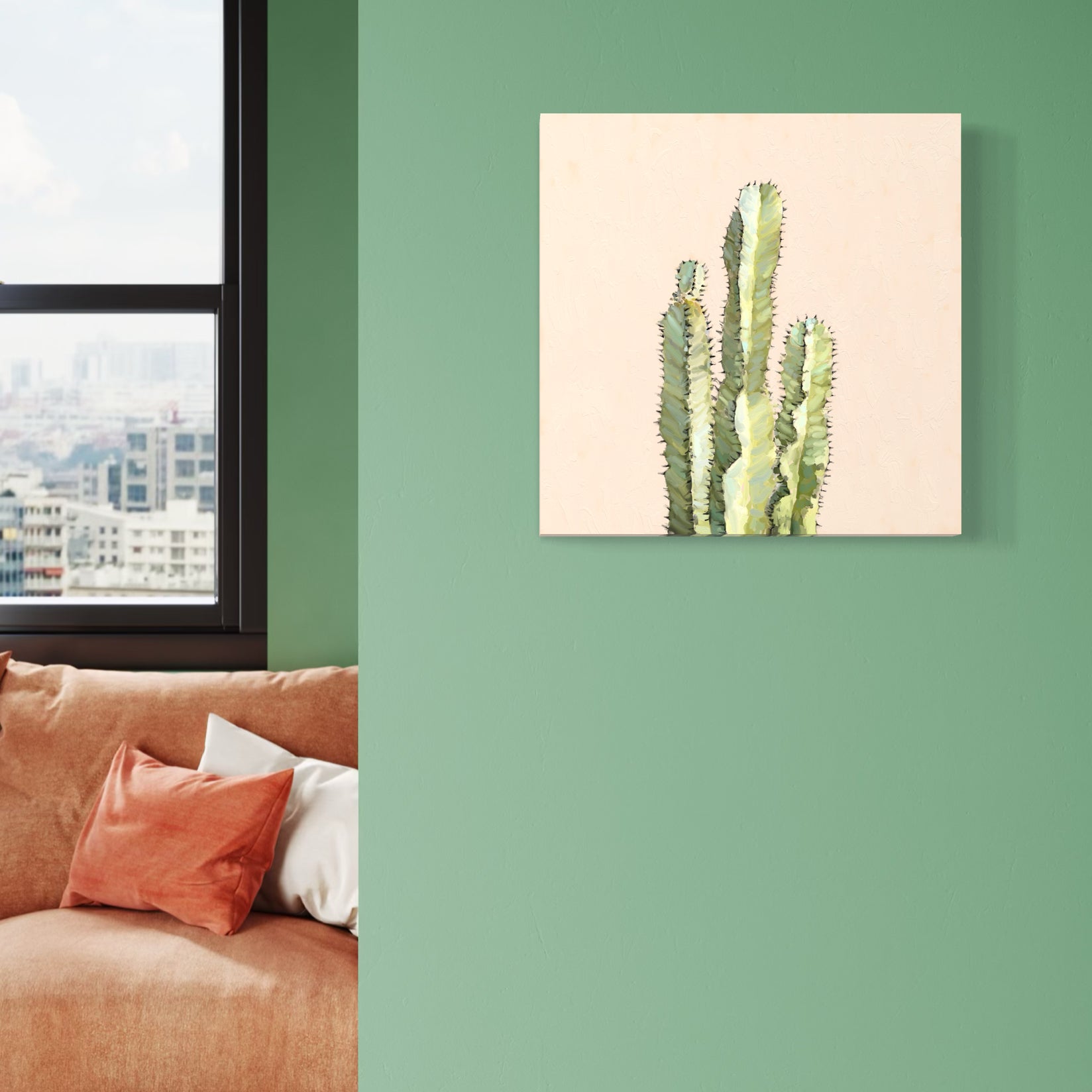 Cactus 1 Canvas Wrap