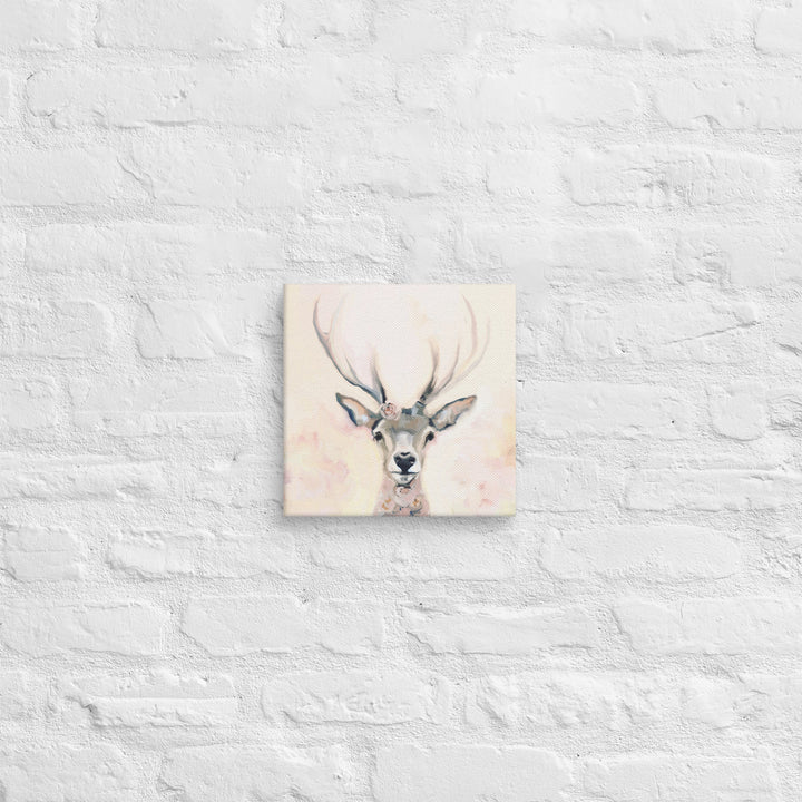 Adored Deer Canvas Wrap