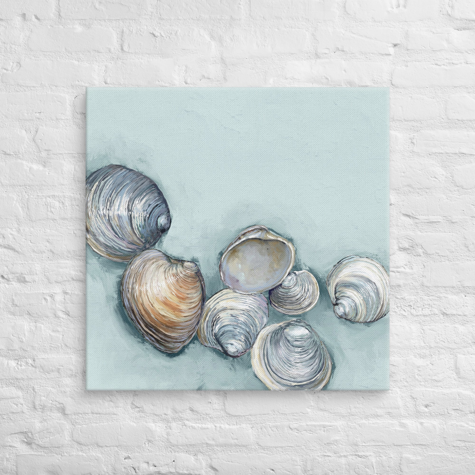 Happy as a Clam 1 Happy Square™ – Cathy Walters Art