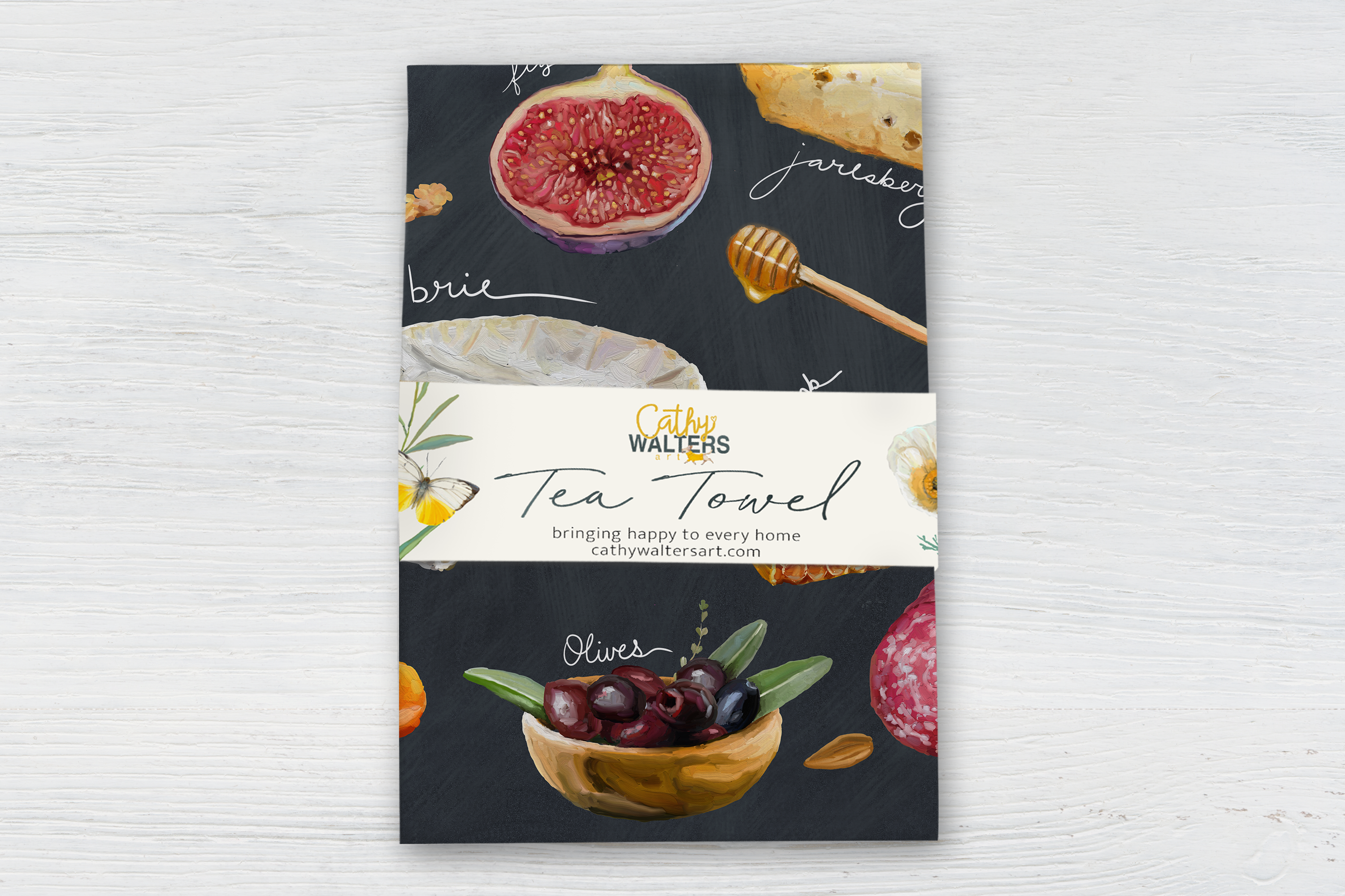 Charcuterie Tea Towel