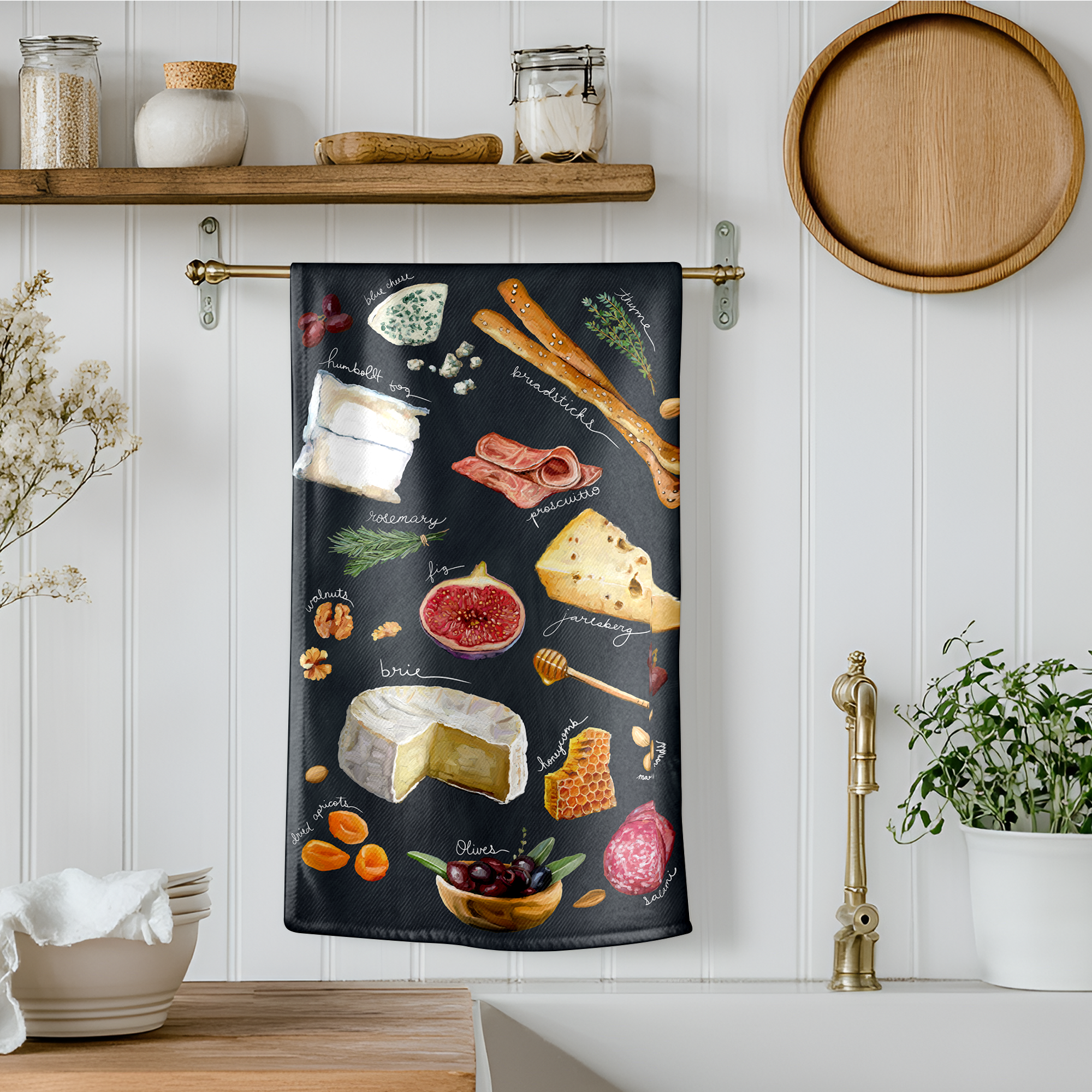 Charcuterie Tea Towel