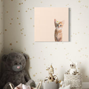 Daisy Kitten Canvas Wrap