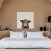 Highland Cow Canvas Wrap