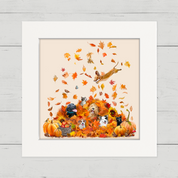 Leaf Pile Pals Happy Square