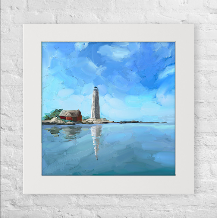 New Haven Lighthouse Happy Square™