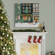 Shop Girl Canvas Wrap