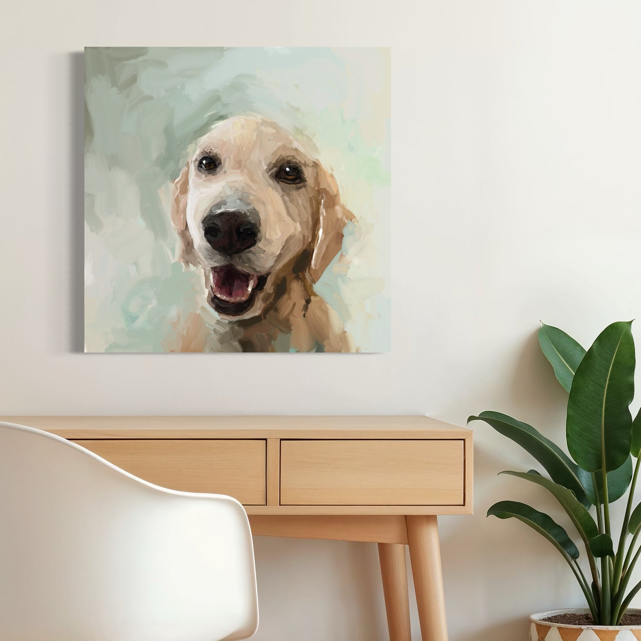 So Glad You Are Home Canvas Wrap