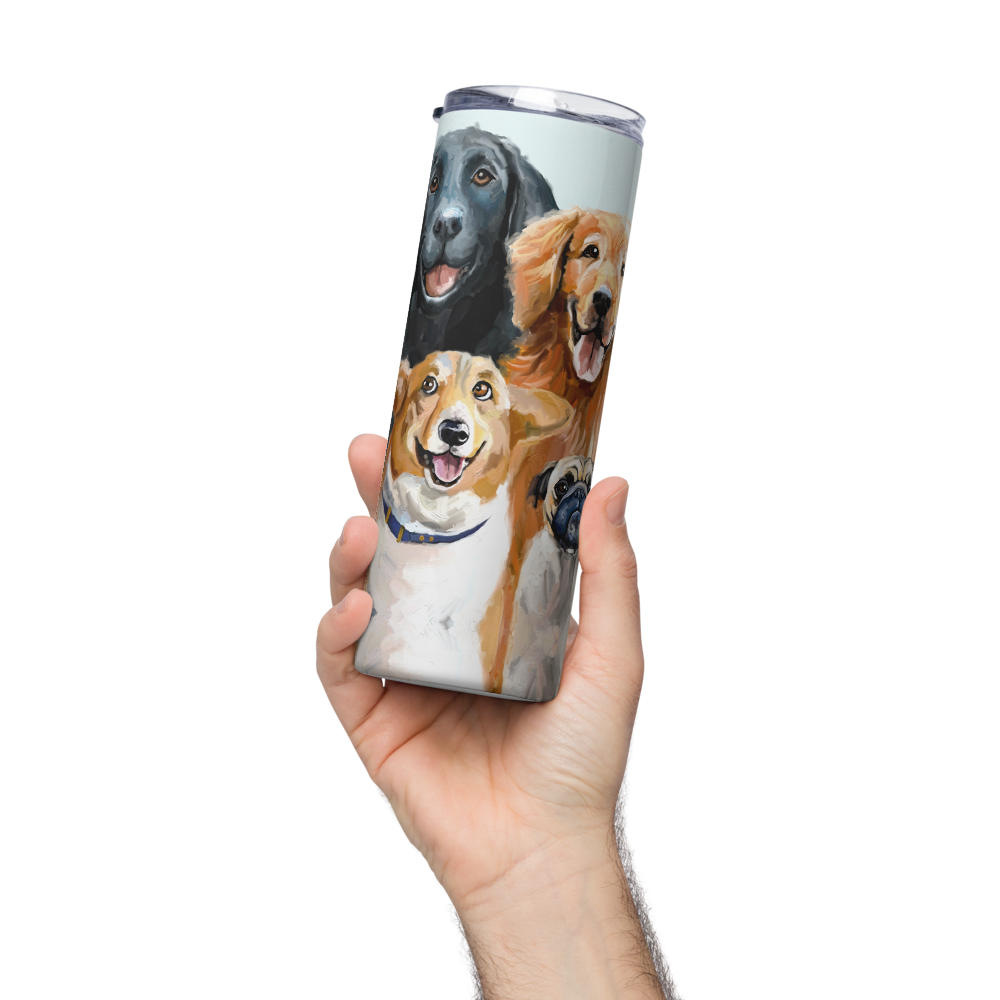 Dog Bunch Stainless steel tumbler