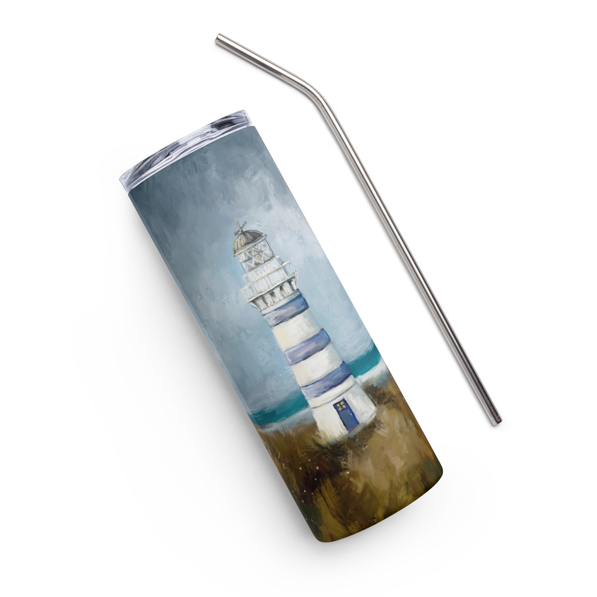 New England Lighthouse Stainless Steel Tumbler