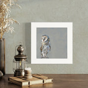 Stay Present Owl Happy Square