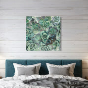 Succulent Wall Canvas Wrap