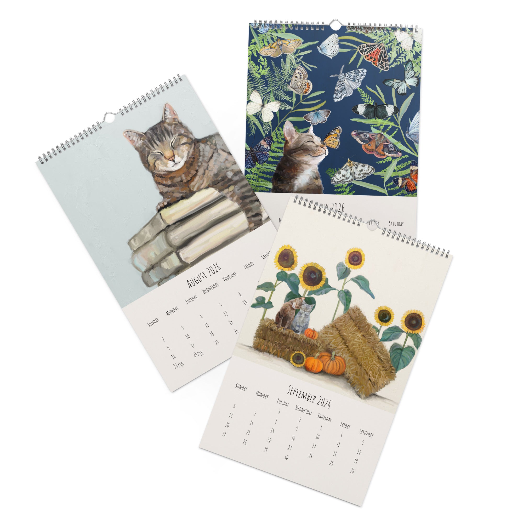 2026 Cats Wall Calendar