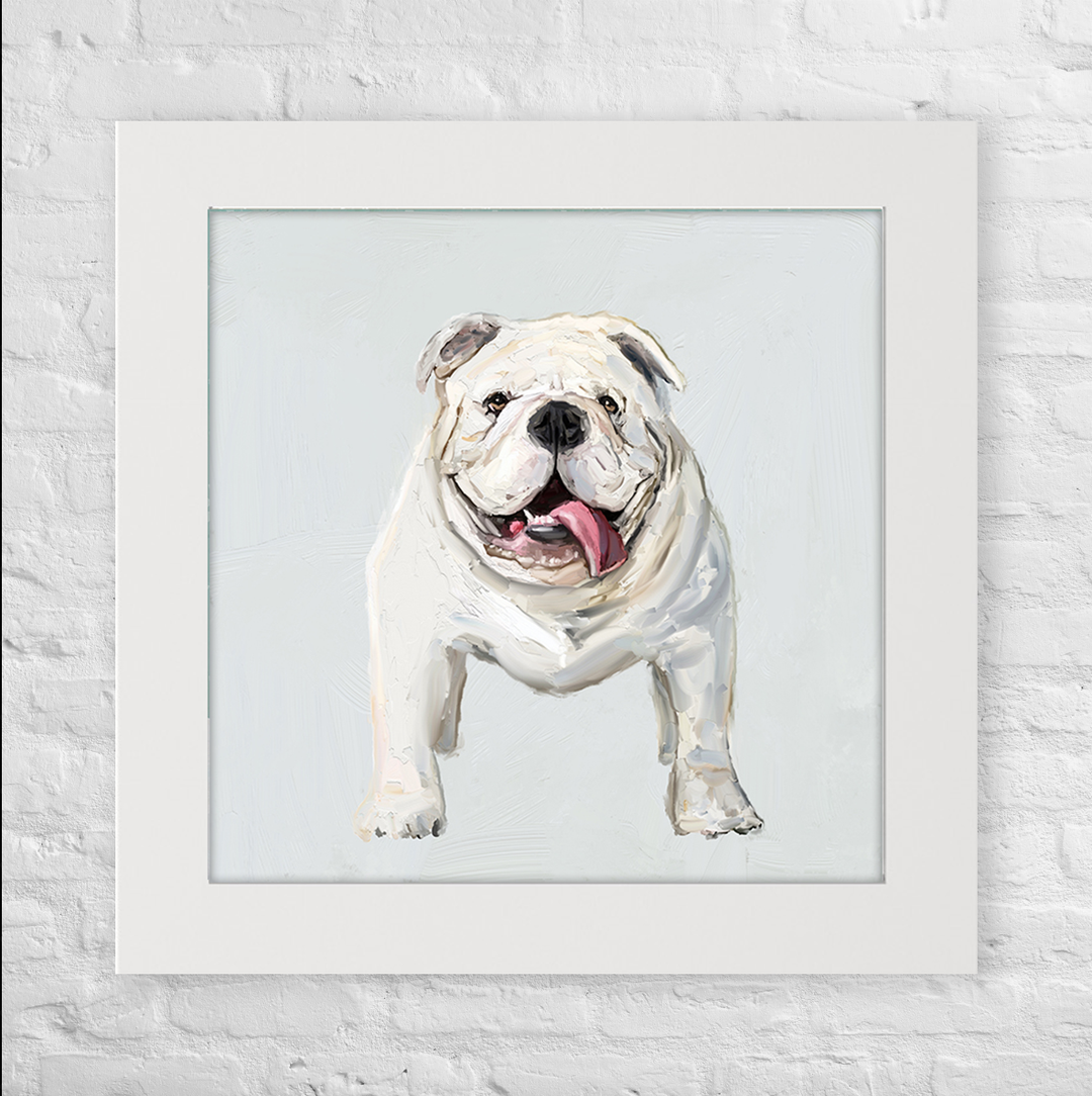 Good Boy Bulldog Happy Square™