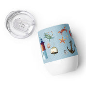 Coastal Dreams Wine Tumbler