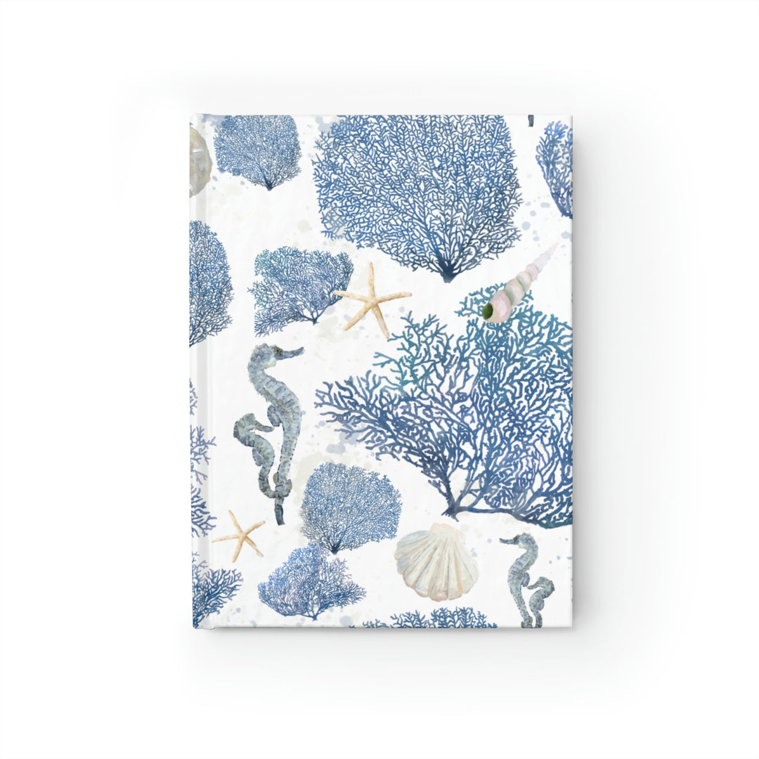 Blue Coral Blank Journal