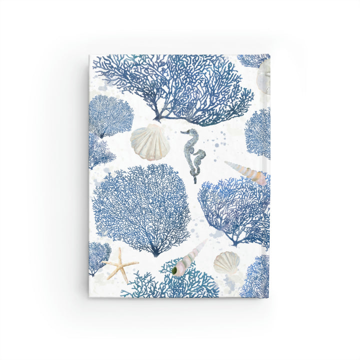 Blue Coral Blank Journal