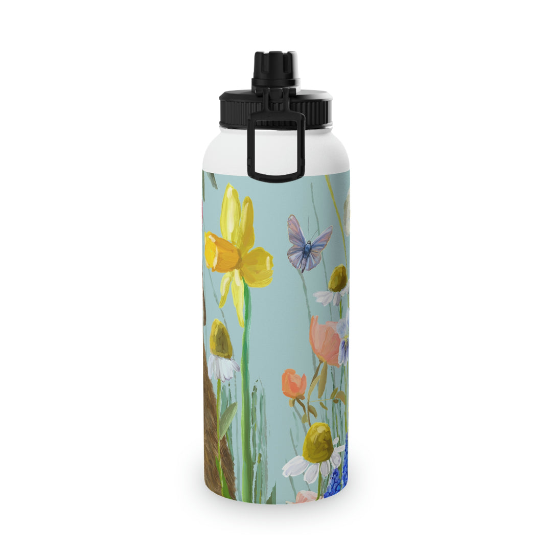 Spring Bun Stainless Steel Water Bottle
