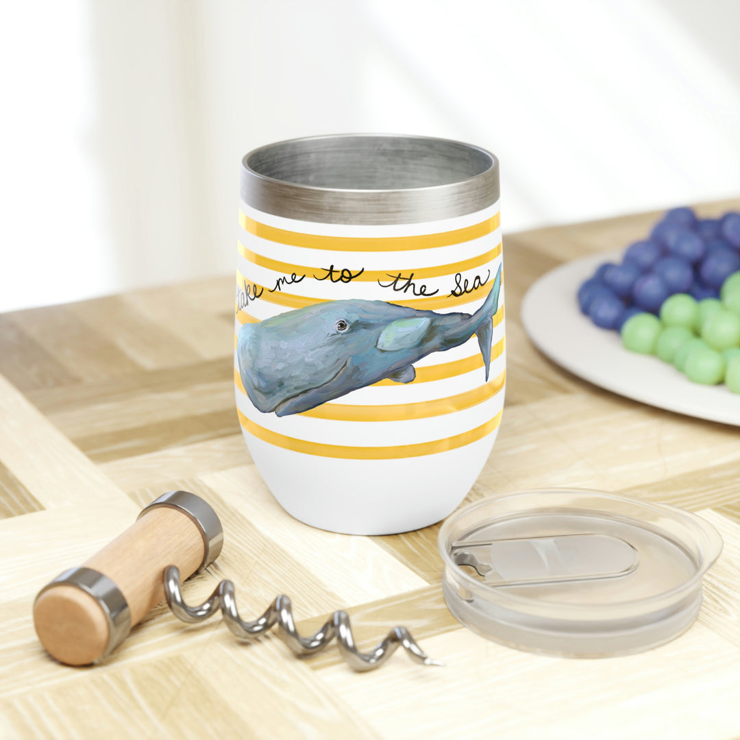 Whale Wine Tumbler