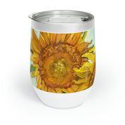 Sunflower Wine Tumbler