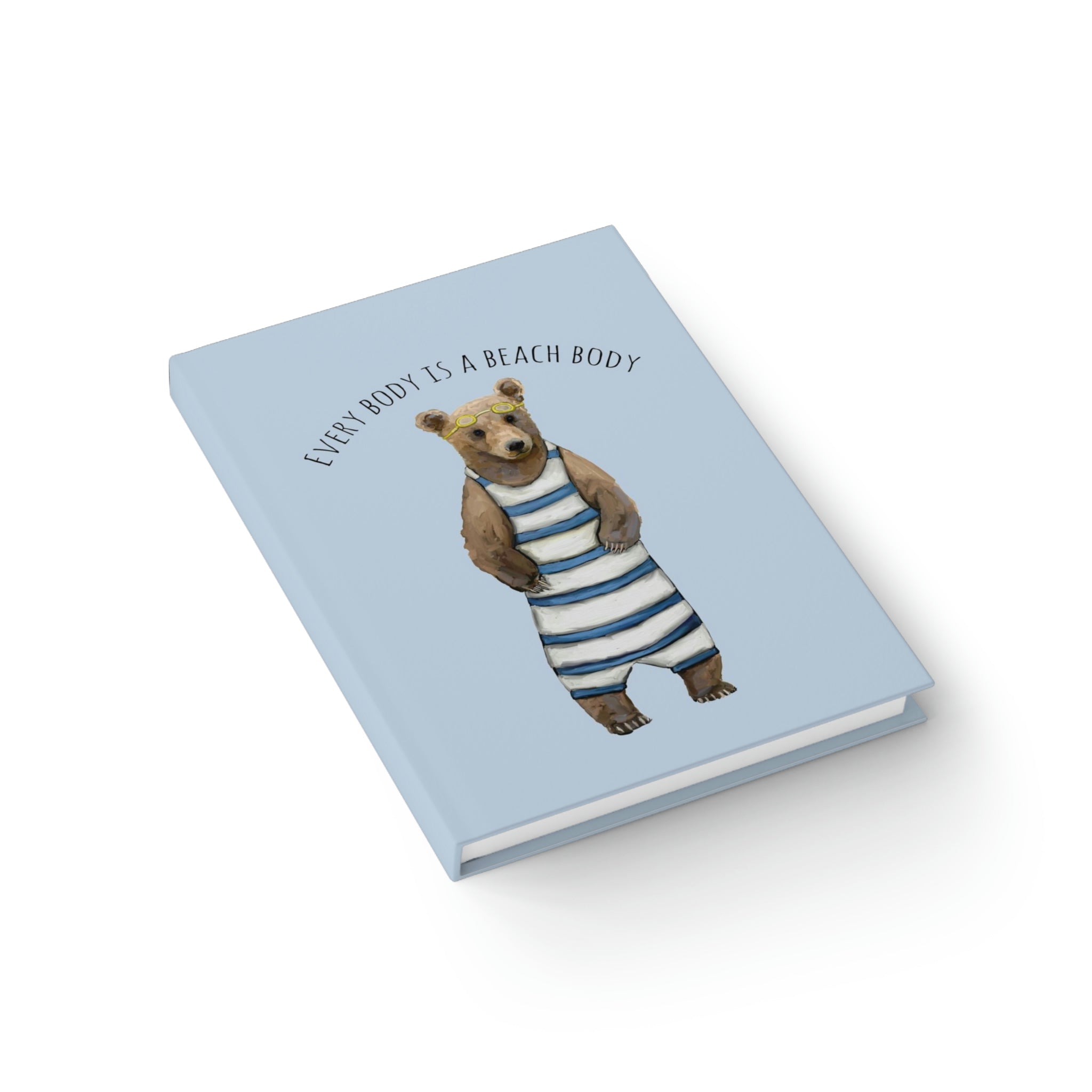 Beach Body Bear Journal