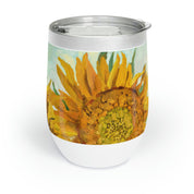 Sunflower Wine Tumbler