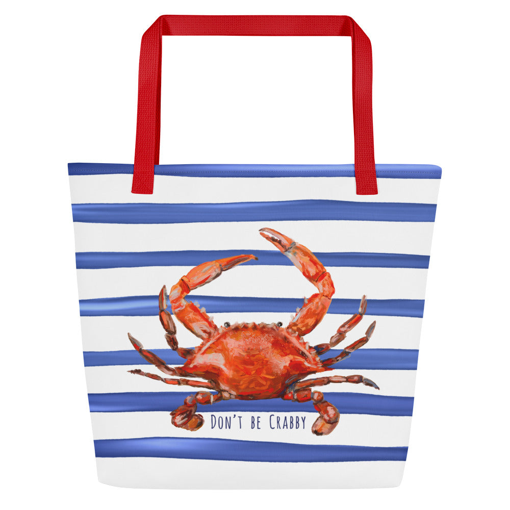 Crabby Beach Bag