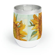 Sunflower Wine Tumbler