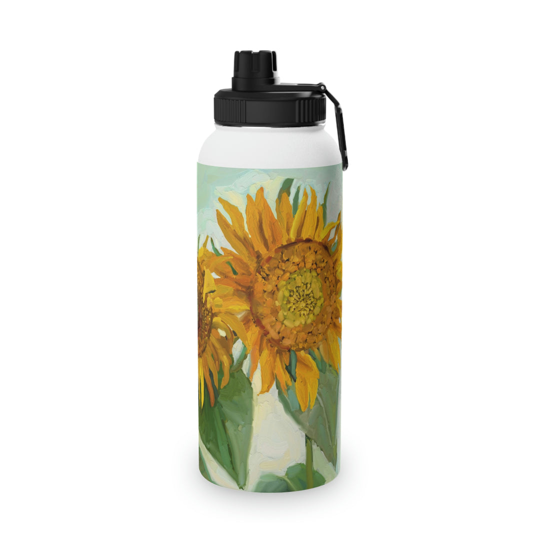 Home Vintage Sunflower 32oz Stainless Steel Water Bottle