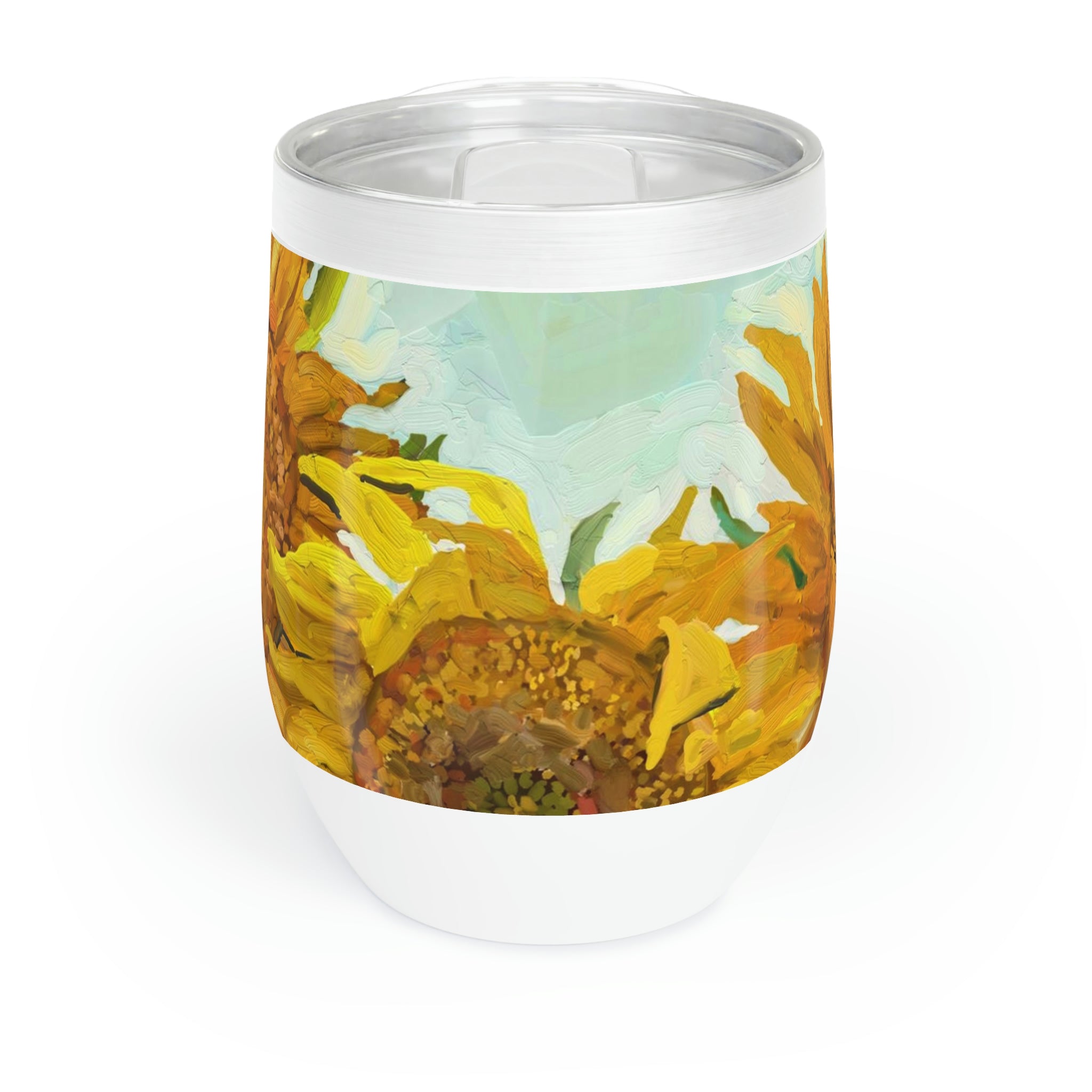 Sunflower Wine Tumbler